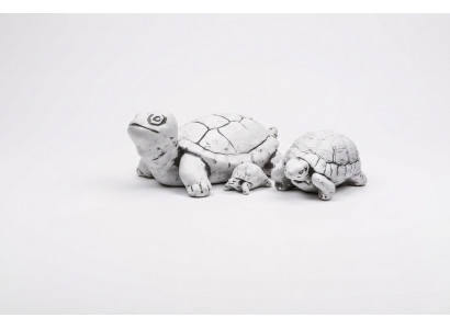 Tuindecoratie Schildpad Terras Steenfiguren Decoratiestatuut