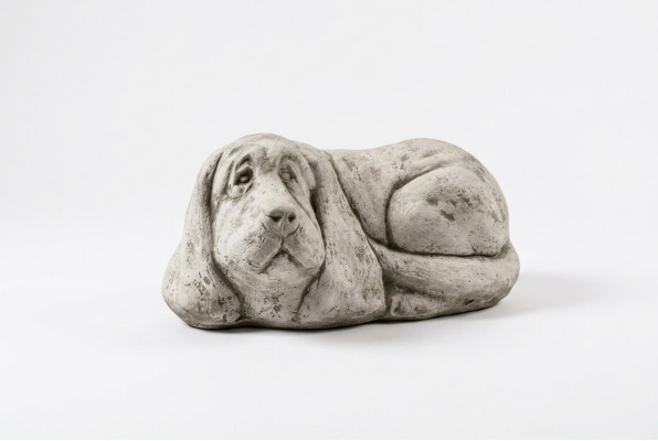 Tuin decoratieve hond beeldhouwwerk figuur sculpturen designerfiguur