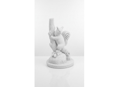Tuindecoratie fretten terras steen beelden figuur standbeeld sculptuur