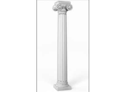 211cm Antieke zuil Kolommen Steen Sculptuur Standbeeld Romeinse tuin Stijl.