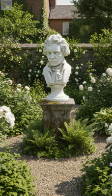 Beethoven beroemde buste figuur sculptuur beeldhouwwerken figuren standbeelden