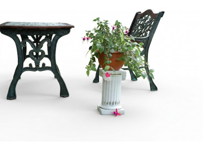 Bloemzuilstandaard tuin terrasdecoratie zuilen standbeeld