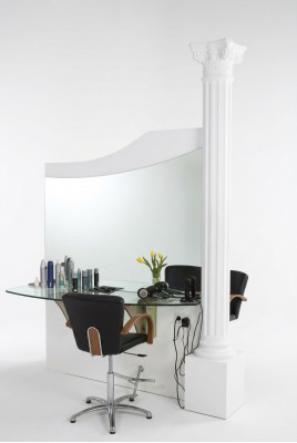 Kolom Kolommen Antieke Stijl Kolommen Tuin Romeinse Decoratie Wit Decoratief