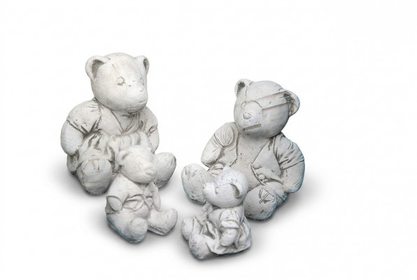Tuindecoratie Beer Terras Steen Figuren Decoratie Standbeeld