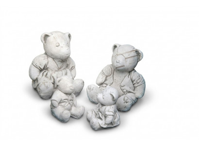 Tuindecoratie Beer Terras Steen Figuren Decoratie Standbeeld
