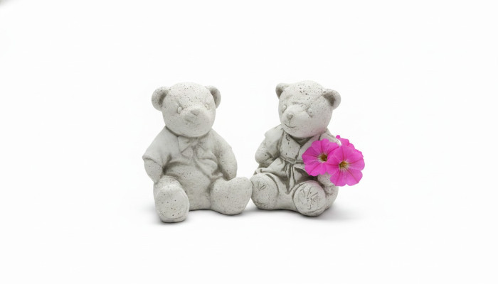 Tuindecoratie Beer Terras Steen Figuren Natuur Figuur Decoratief Standbeeld