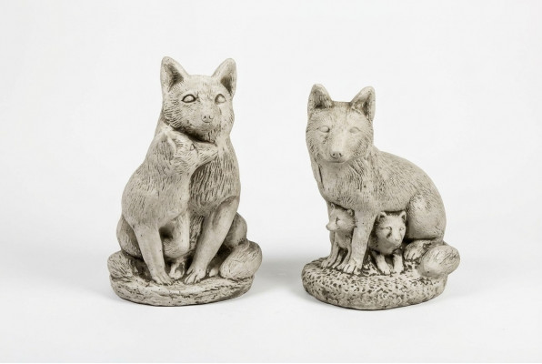 Tuindecoratie Vos Standbeeld Sculptuur Figuren Beelden Designer Figuur