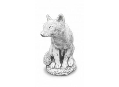 Tuindecoratie Vos Terras Steen Figuren Figuur Decoratief Standbeeld