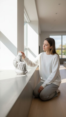 Tuindecoratie eekhoorn terras stenen beelden decoratie figuur standbeeld