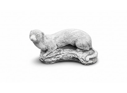 Tuindecoratie Steenfiguren Witte figuur Natuur Standbeeld