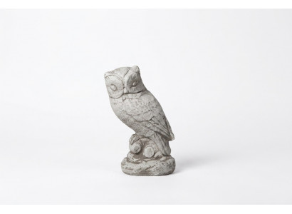Tuinversiering Uil Terras Steen Natuur Figuren Figuur Decoratief Standbeeld