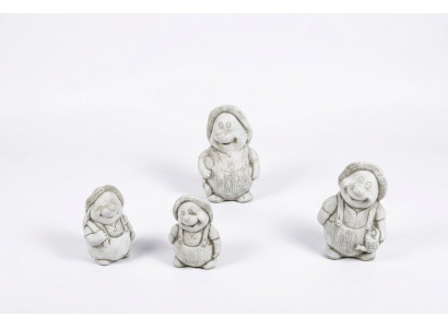 Tuindecoratie Uil Terras Natuur Steen Beelden Figuur Decoratief Standbeeld