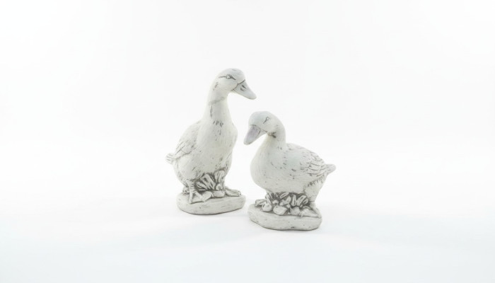 Tuindecoratie Eend Terras Steen Figuren Decoratie Figuur Standbeeld Sculptuur