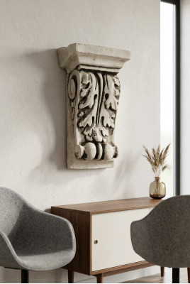 Wandreliëf steenplaat afbeelding Azteken decoratief antiek reliëf gegoten steen wand.