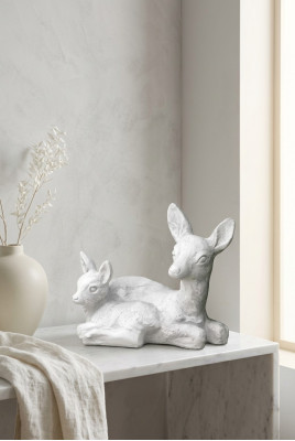Tuindecoratie Bambi Terras Steen Figuren Figuur Decoratief Standbeeld