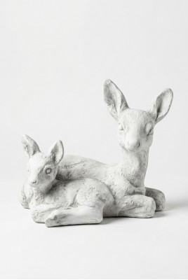 Tuindecoratie Bambi Terras Steen Figuren Figuur Decoratief Standbeeld