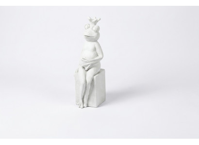 Tuindecoratie Kikker Terras Steen Decoratieve Figuren Beeld Standbeeld