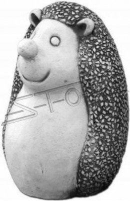 Tuindecoratie egel terras cartoon steenfiguren figuur decoratie standbeeld