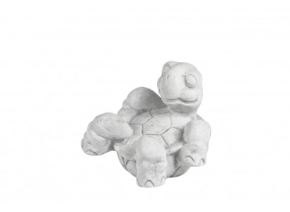 Tuinschildpad decoratiefiguur terras S103100 standbeeld.