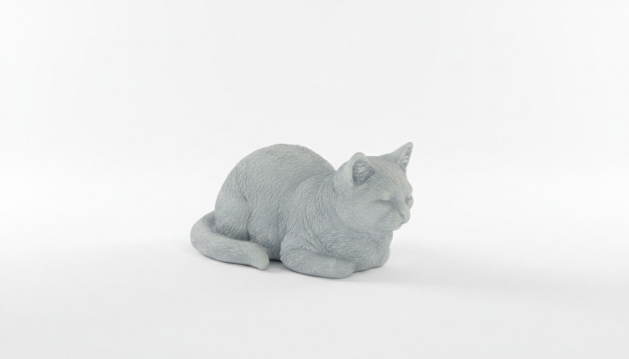 Tuindecoratie Decoratieve kat Terras stenen beeldfiguren Figuur Standbeeld
