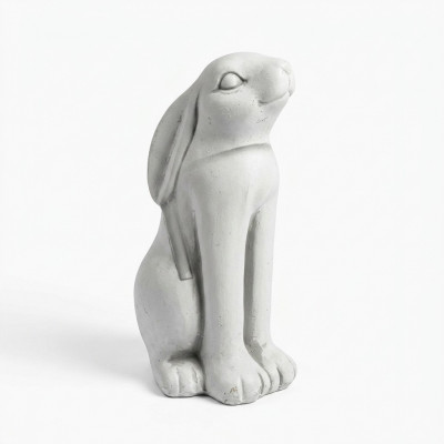 Tuindecoratie Konijn Terras Steen Beelden Decoratieve Figuur Natuur Standbeeld.