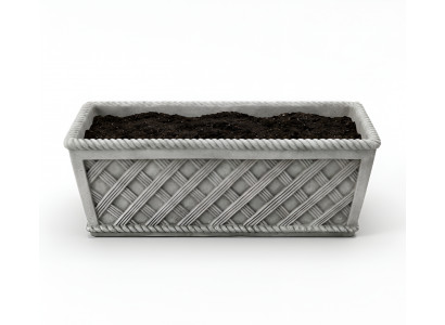 Bloempotten Kist Pot Bloemen Potten Decoratief XXL Beton Tuin Terras