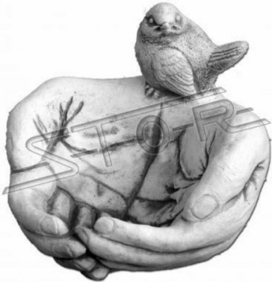 Vogel drinkbak beeld ontwerp figuur standbeeld tuindecoratie figuren beelden
