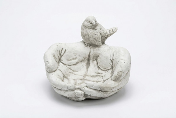 Vogel drinkbak beeld ontwerp figuur standbeeld tuindecoratie figuren beelden