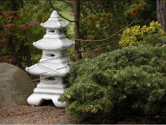 Japanse tuinlampen decoratie verlichting vogelbad