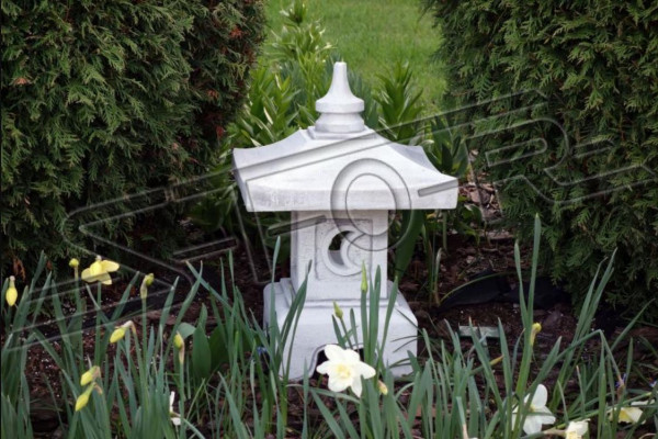 Feng Shui, tuinbeeld, sculptuur, Japanse betonnen tuindecoratie ontwerp huisfiguur