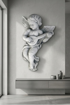 Graviersieraden Graf Steen Decoratie Engel Figuur Deco Sculptuur God Heilig