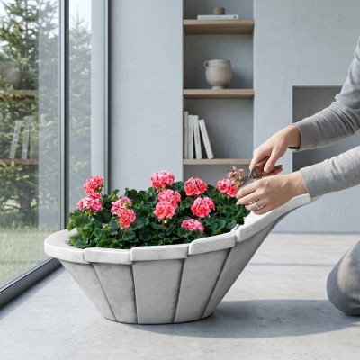Bloembak Plantenbak Decoratie Natuur Tuin Vazen Beeld Bloempotten