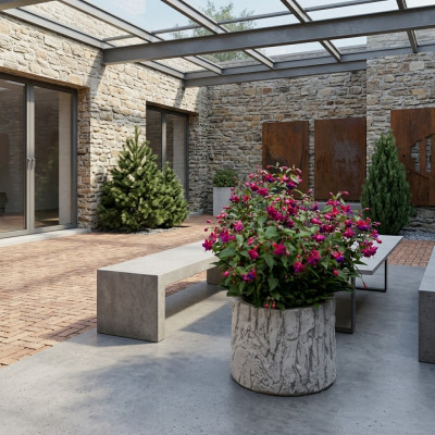 Bloempot Plantenpot Natuur Decoratie Vaas Tuinbeeld Bloempotten
