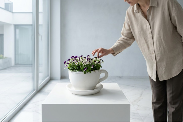 Bloembak plant pot natuur decoratie vazen figuur tuin bloempotten
