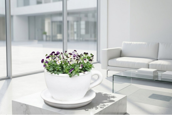 Bloembak plant pot natuur decoratie vazen figuur tuin bloempotten
