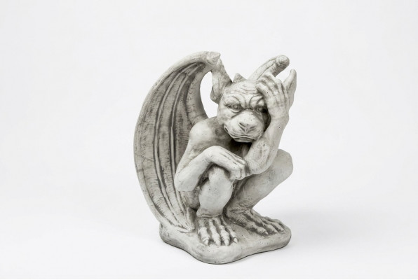 Beeldhouwwerk Draak Kind Tuinbeelden Decoratieve Standbeelden