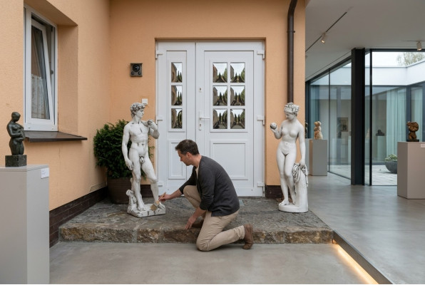 Eva 120cm Sculptuur Ontwerp Figuur Standbeeld Tuin Figuren Standbeelden