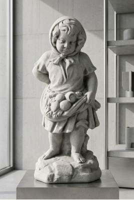 Meisje 71cm figuur standbeeld figuren sculptuur beelden tuin