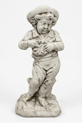 Jongen 69cm figuur standbeeld beeldhouwwerk beelden sculptuur standbeelden tuindecoratie