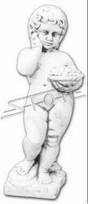Jongen 72 cm figuur standbeeld beeldhouwwerk standbeelden tuindecoratie