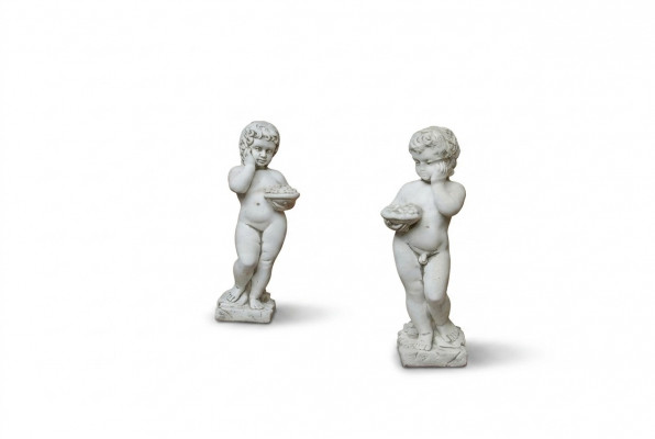 Jongen 72 cm figuur standbeeld beeldhouwwerk standbeelden tuindecoratie