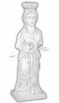 Vrouw 93cm beeldhouwwerkontwerp figuur standbeeld tuinfiguren beeldhouwwerken
