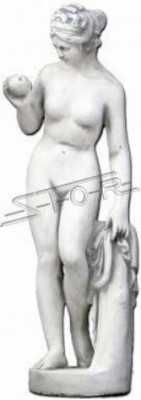 Tuindecoratie Vrouw 61cm Terras Steen Figuren Figuur Decoratie