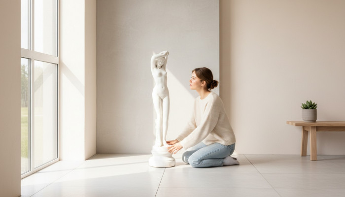 66 cm Decoratie Sculptuur Ontwerp Figuur Standbeeld Tuinfiguren Beelden
