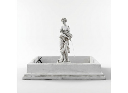 Fonteinen Figur Standbeeld Figuur Beeldhouwwerk Antiek Standbeelden Beeldhouwwerken Tuin