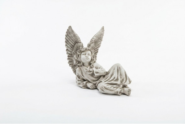 Engel 27cm Sculptuur Ontwerp Figuur Standbeeld Tuin Beelden Decoratieve Beelden