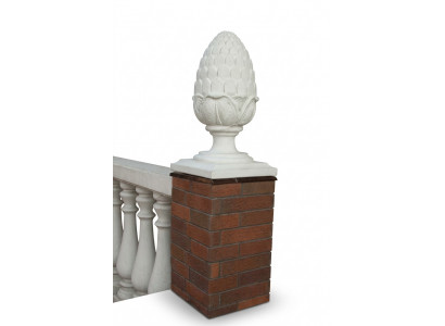 Tuindecoratie beeld steen decoratie tuin zuil sculptuur design bloem abstract nieuw