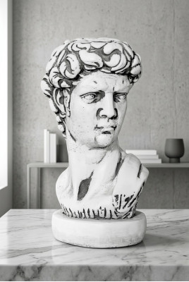 Adam Buste Beeldhouwkunst Design Figuur Standbeeld Tuin Beelden Standbeelden