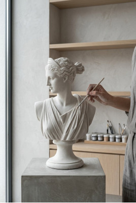 Romeins buste figuur figuren standbeelden standbeelden sculptuur decoratieve sculpturen
