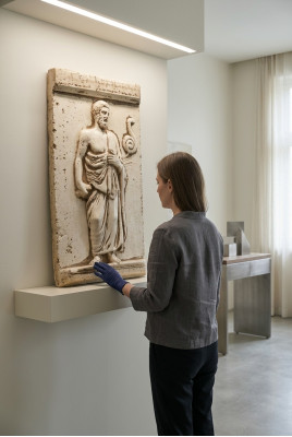 Antieke Stijl Romeins muurreliëf Reliëf Muurbeelden Afbeelding Schilderij Steen Grieken